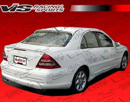 2001-2007 Mercedes C- Class W203 4Dr Laser 1 Rear Bumper Single Exh.