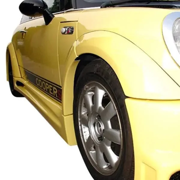 2002-2006 Bmw Mini Cooper S 2Dr Max Side Skirts