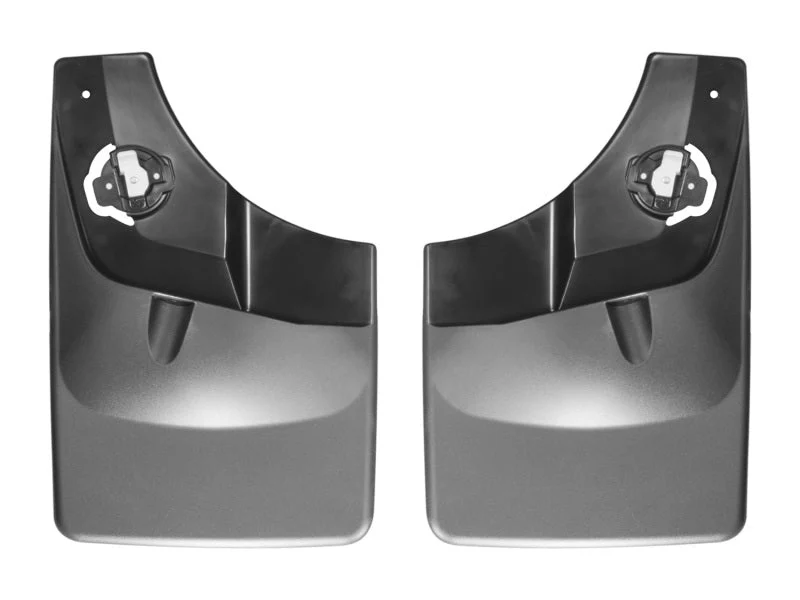 WeatherTech 2015 Ford F-150 w/ Fender Lip Molding No Drill Rear Mudflaps