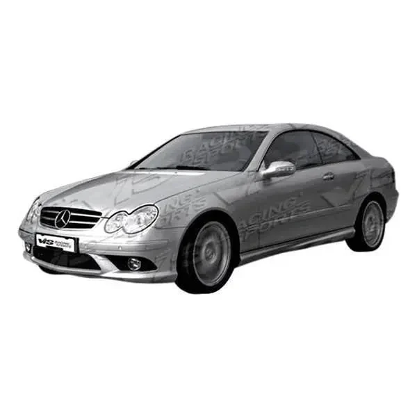 2003-2009 Mercedes Clk W209 2Dr Euro Tech Side Skirts