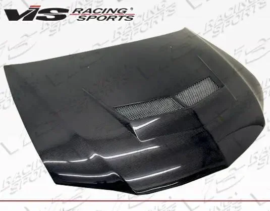 Carbon Fiber Hood Invader 2 Style for Mitsubishi EVO 8 4DR 2003-2005