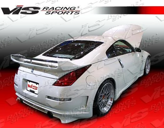 2003-2008 Nissan 350Z 2Dr Invader Type 3 Spoiler With Carbon Fiber Center Deck