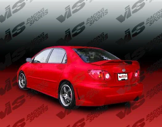 2003-2008 Toyota Corolla 4Dr Tsc 3 Rear Bumper