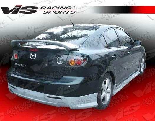 2004-2005 Mazda 3 4Dr Fuzion Rear Lip
