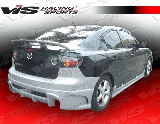 2004-2009 Mazda 3 4Dr Laser Rear Bumper