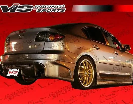 2004-2009 Mazda 3 HB/4Dr Laser Side Skirts