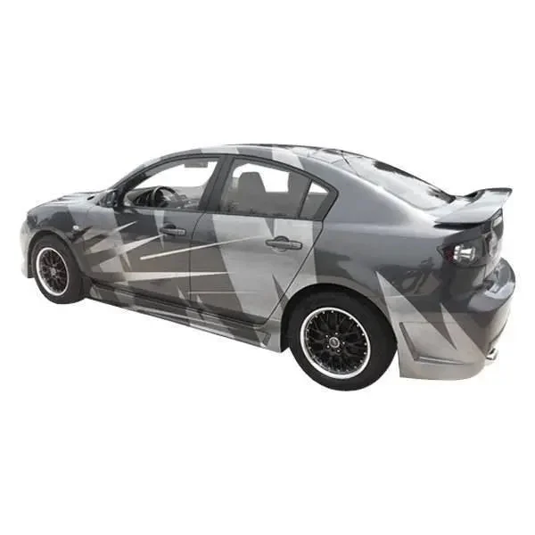 2004-2009 Mazda 3 HB/4Dr Tsc 3 Side Skirts