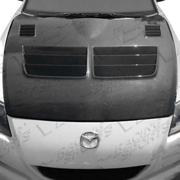 Carbon Fiber Hood Razor Style for Mazda RX8 2DR 2004-2012