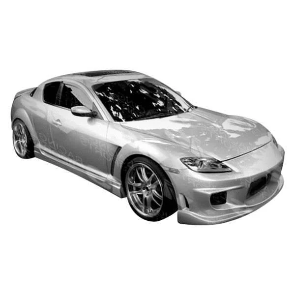 2004-2008 Mazda Rx8 2Dr Wings Front Bumper