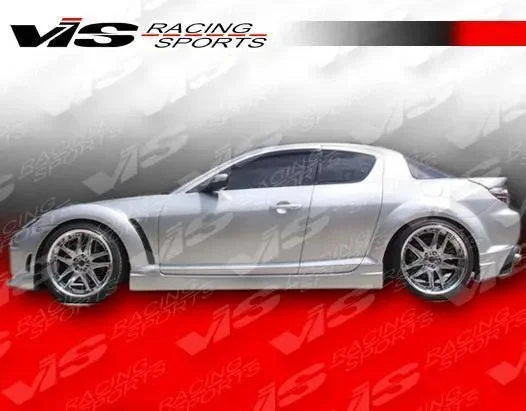 2004-2008 Mazda Rx8 2Dr Wings Side Skirts