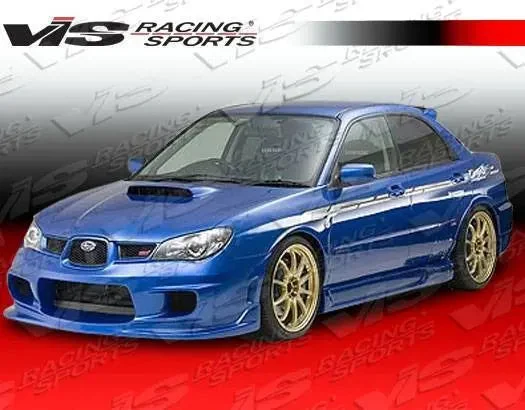 2002-2007 Subaru Wrx 4Dr Wing Side Skirts