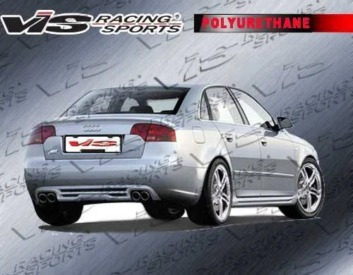 2006-2008 Audi A4 4Dr J Speed Rear Lip Urethane