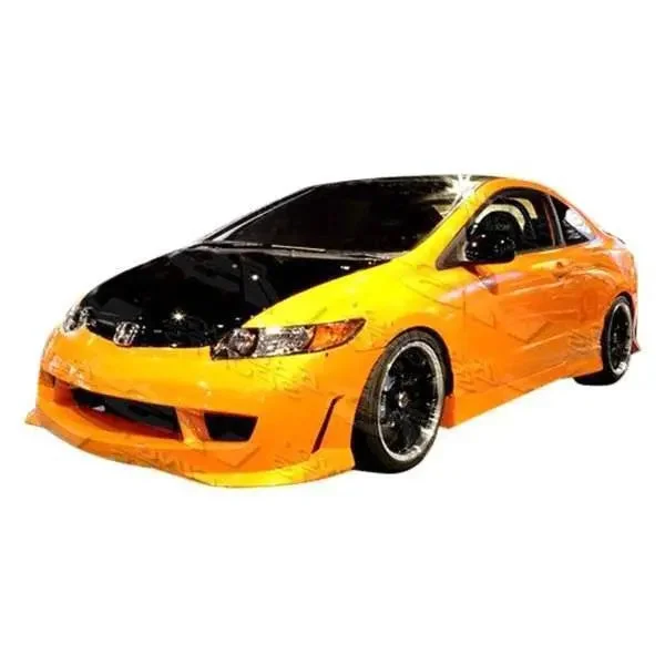 2006-2011 Honda Civic 2Dr Techno R 2 Side Skirts