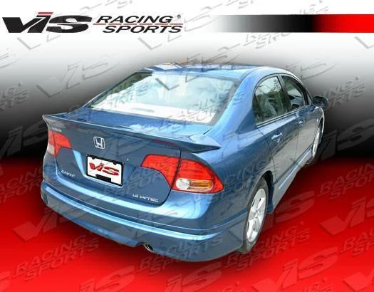 2006-2008 Honda Civic 4Dr Fuzion Rear Lip