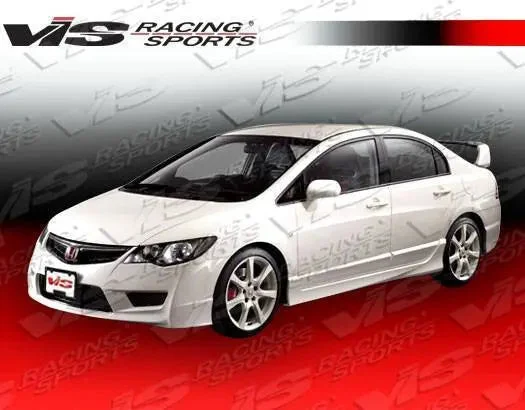 2006-2011 Honda Civic 4Dr Jdm Type R Front End Conversion With Techno R Front Lip