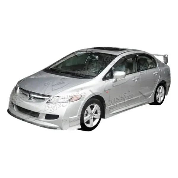 2006-2011 Honda Civic 4Dr Techno R 2 Side Skirts
