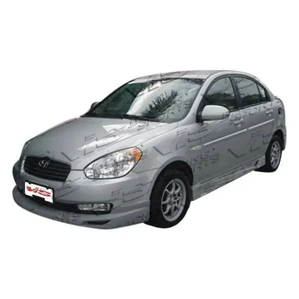 2006-2008 Hyundai Accent 4Dr V Spec Side Skirts