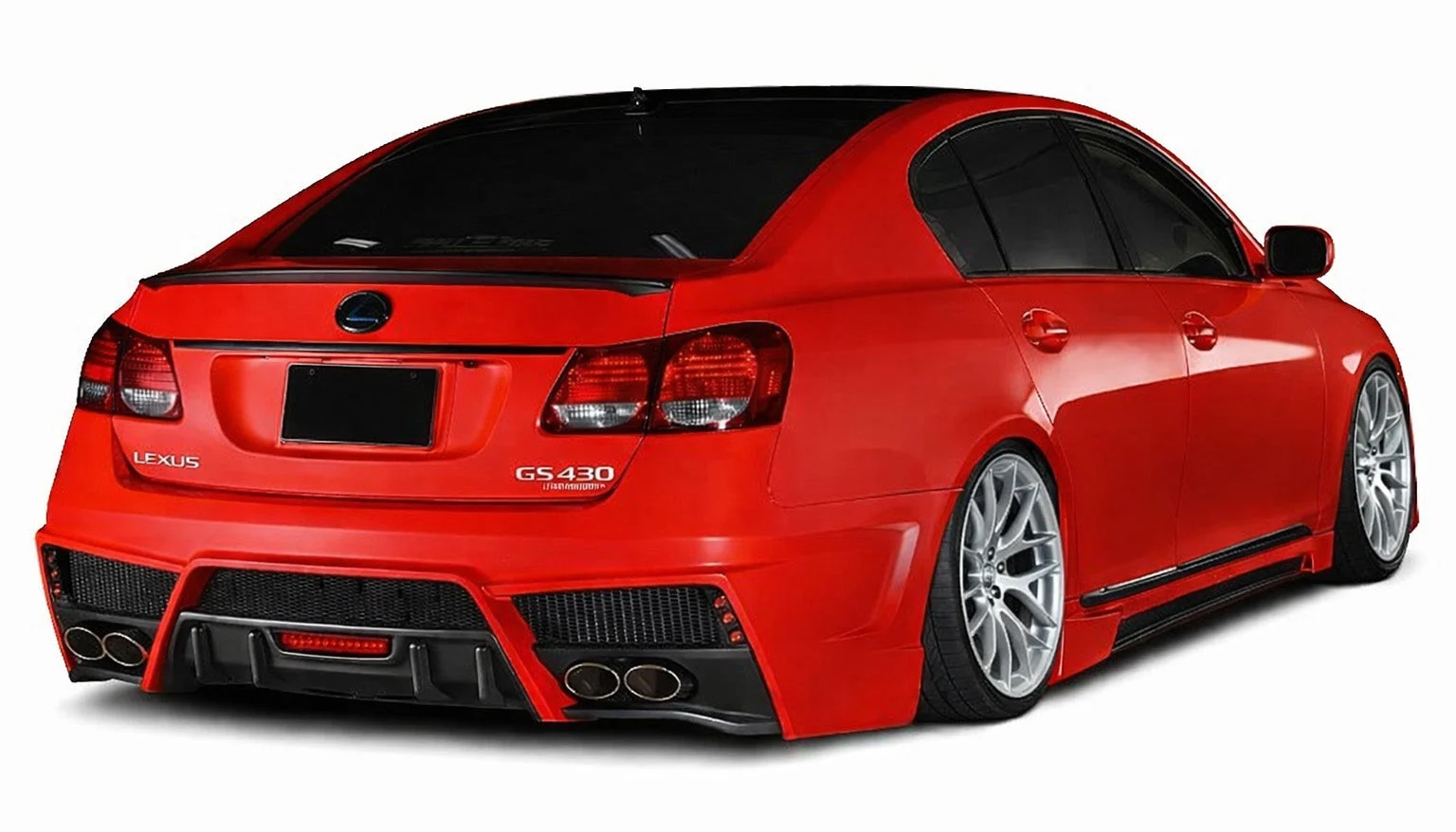 2006-2011 Lexus Gs 300/430 4Dr JW Style Rear Bumper