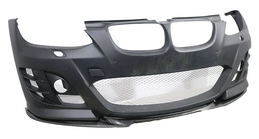 2007-2010 Bmw E92 2Dr Rsr Front Bumper With Carbon Fiber Lip