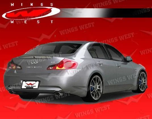 2007-2008 Infiniti G35 Journey 4Dr Jpc Polyurethane Rear Aprons
