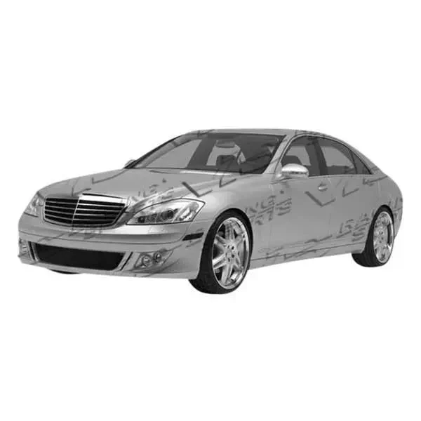 2007-2013 Mercedes S- Class W221 4Dr B Spec Side Skirts