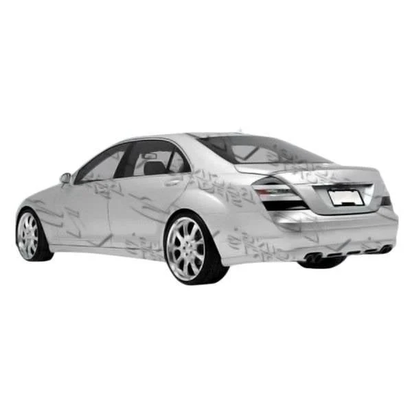 2007-2009 Mercedes S- Class W221 4Dr B Spec Rear Lip