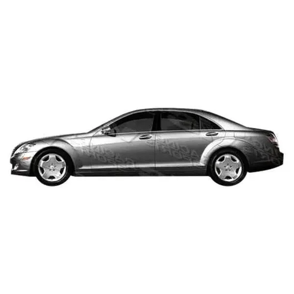 2007-2013 Mercedes S-Class W221 4Dr Euro Tech Side Skirts
