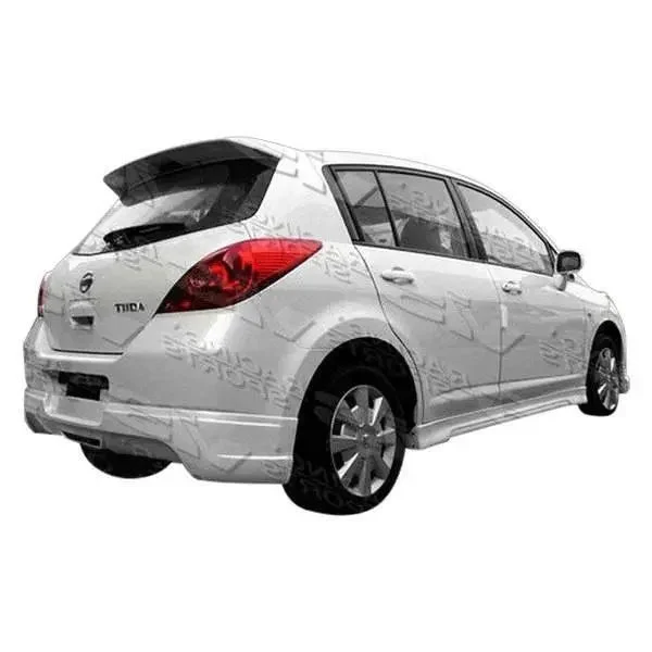 2007-2011 Nissan Versa 4Dr/Liftback Spike Side Skirts