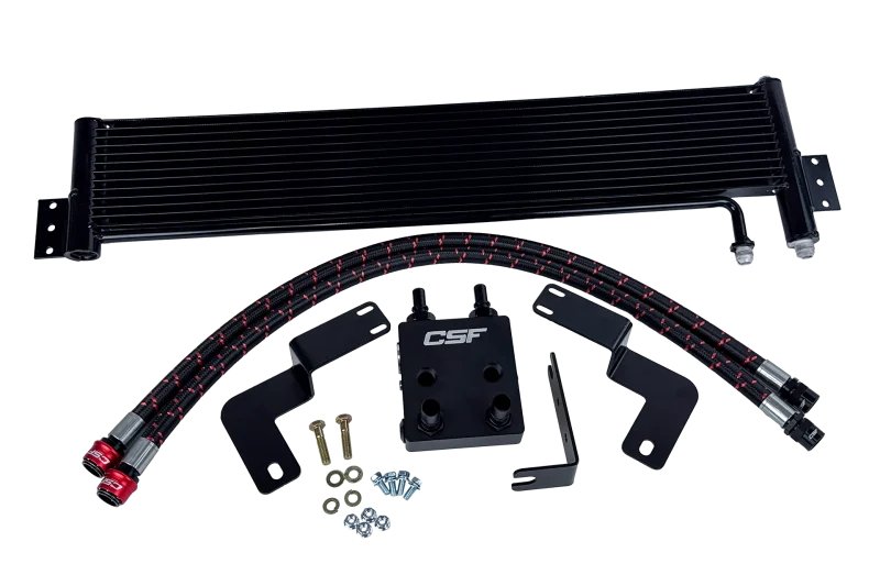 CSF 2021+ Ford Bronco 2.7L EcoBoost External Transmission Oil Cooler Kit
