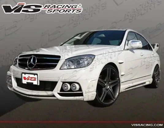 2008-2014 Mercedes C- Class W204 4Dr Vip Side Skirts