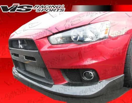 2008-2014 Mitsubishi Evo 10 Oem Style Carbon Fiber Center Grill Insert