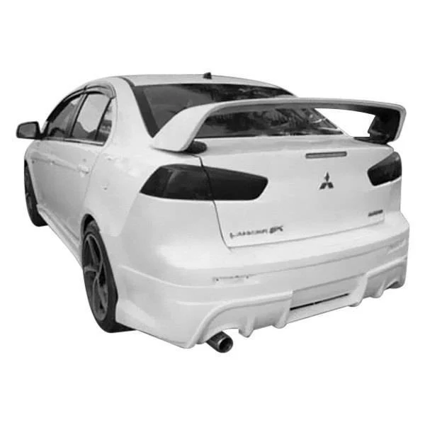 2008-2013 Mitsubishi Lancer 4Dr A Spec Rear Bumper