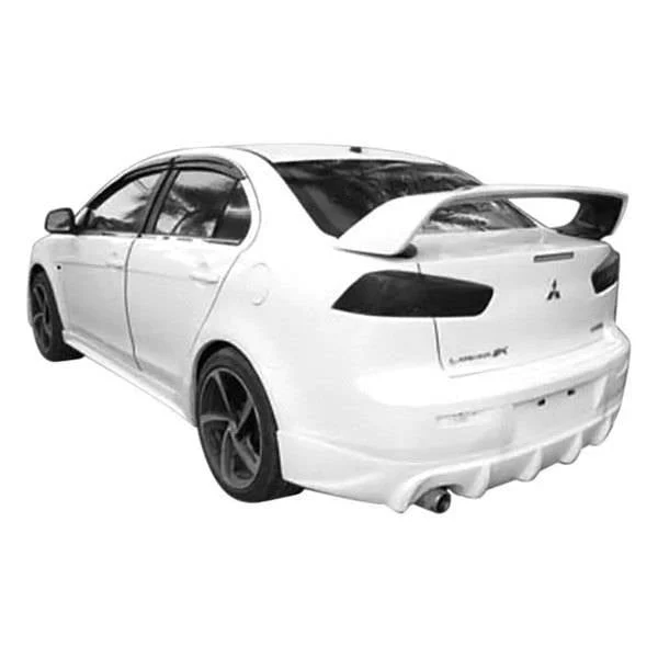 2008-2013 Mitsubishi Lancer 4Dr B Spec Rear Bumper