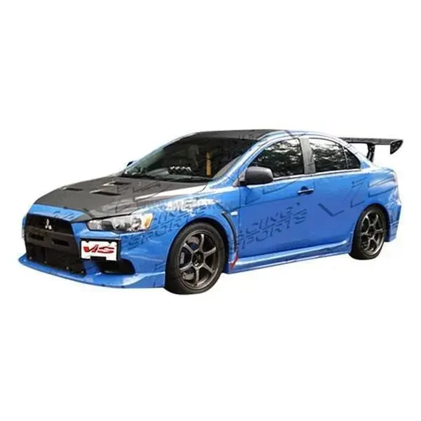 2008-2013 Mitsubishi Lancer 4Dr Evo 10 Style Side Skirts