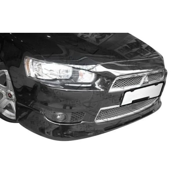 2008-2013 Mitsubishi Lancer 4Dr Rally Style Front Lip