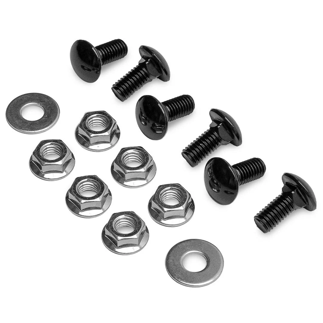 Stock Bumper Hardware Kit, Black