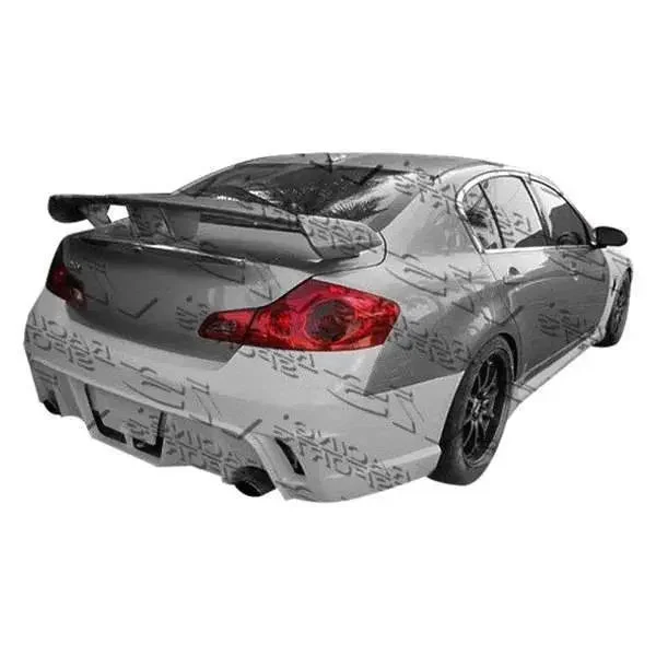 2009-2012 Infiniti G37 4Dr K Speed Side Skirt