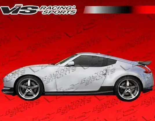 2009-2020 Nissan 370Z 2Dr Techno R Carbon Fiber Side Skirts