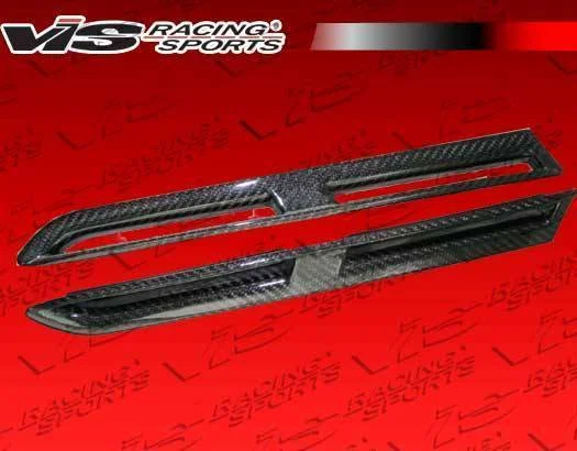 2009-2012 Nissan Skyline R35 Gtr Godzilla Dry Carbon Fiber Fender Vent Inserts