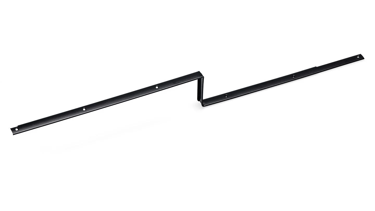 Carpet Hold Down Strip - Black, Driver Door