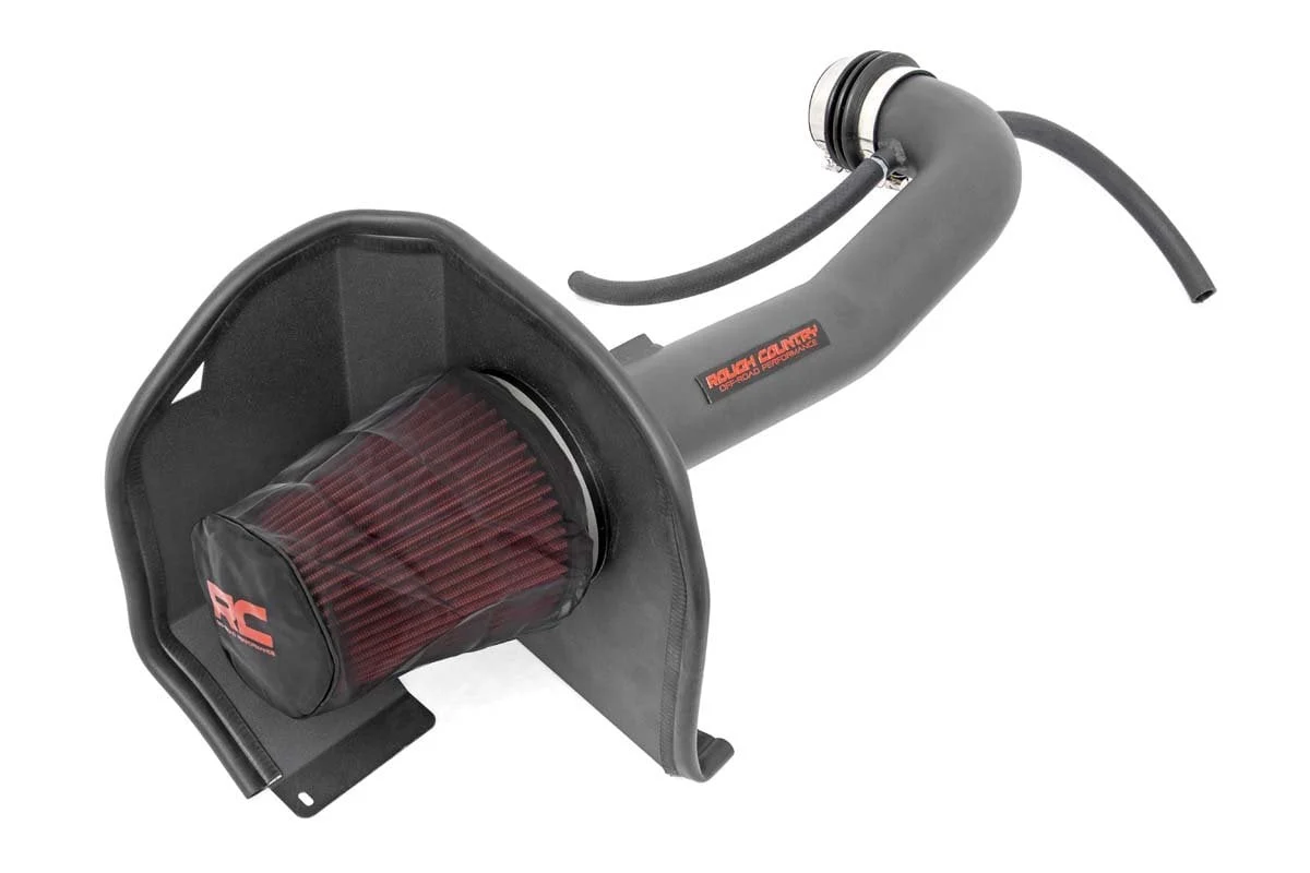 Cold Air Intake Kit | 5.3L/6.2L | Pre Filter | Chevrolet Silverado/GMC Sierra 1500 | 2014-2018 | Rough Country | 10551PF