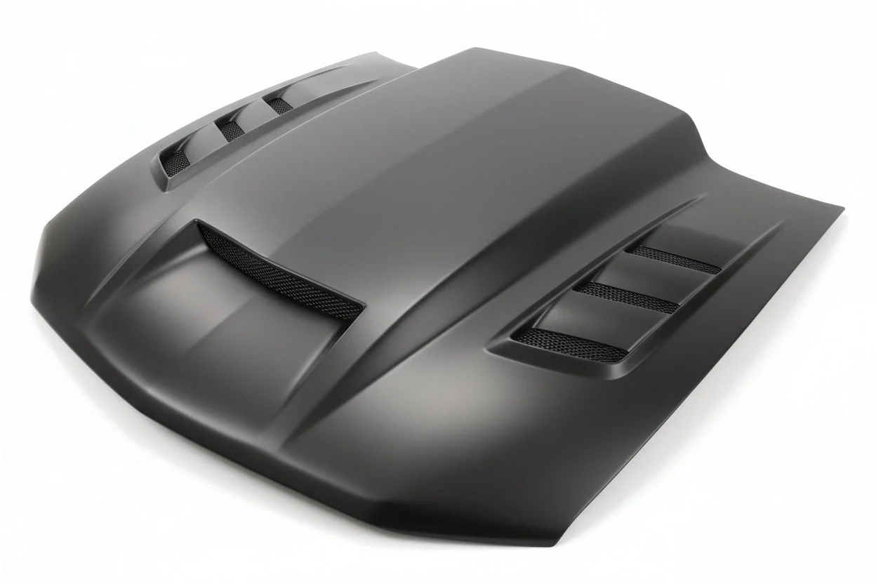 2010-2012 Ford MUSTANG Terminator Style FRP Primer Hood