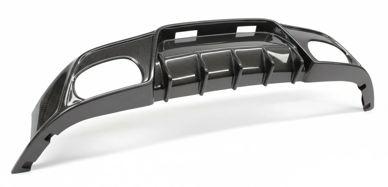 2010-2016 Hyundai Genesis Coupe Vip Carbon Fiber Rear Diffuser