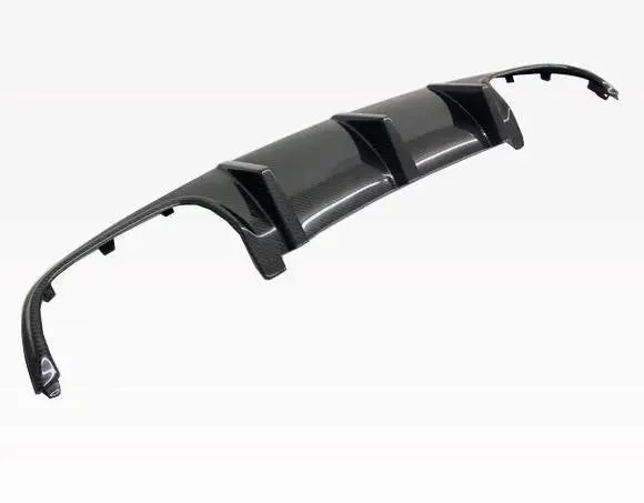 2012-2014 Mercedes C- Class W204 AMG 4Dr Dtm Style Carbon Fiber Rear Diffuser