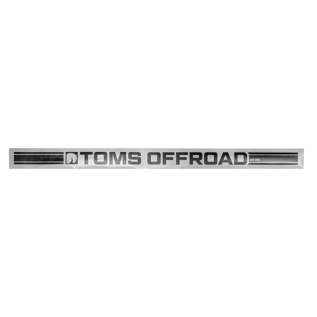 TOMS OFFROAD Windshield Vinyl Sticker