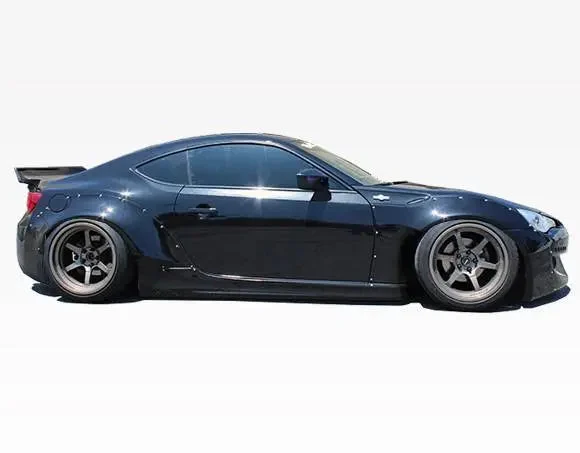 2013-2020 Scion FRS 2dr Quad Six V2 Side Skirts