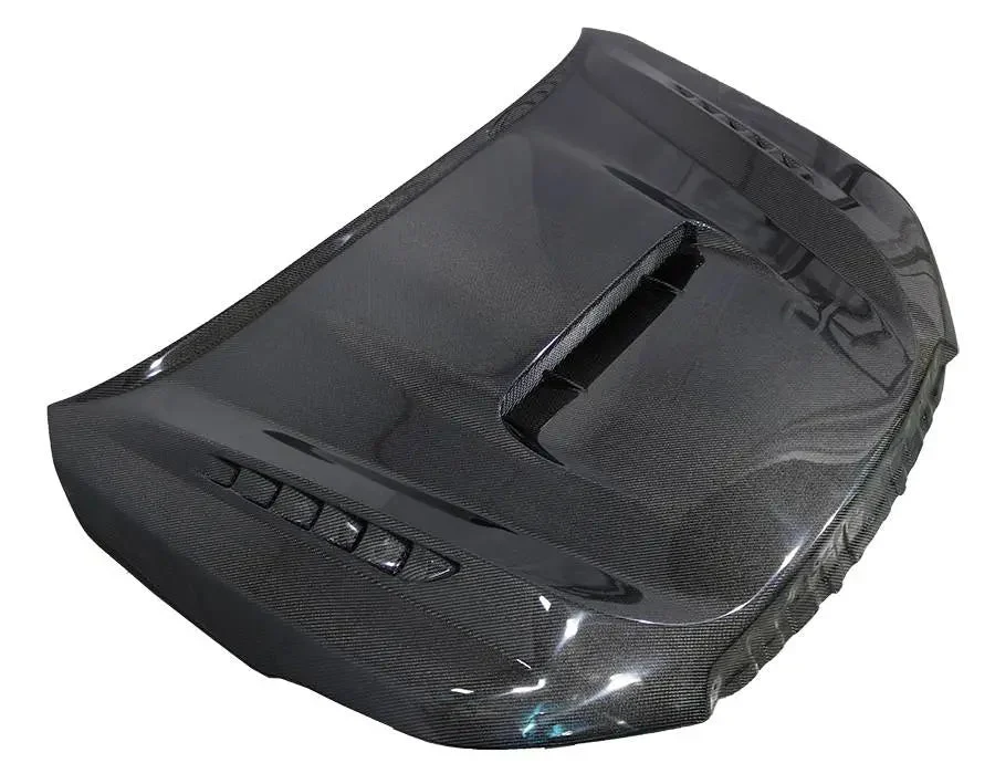 Carbon Fiber Hood V Line Style for Subaru Forester 4DR 14-18