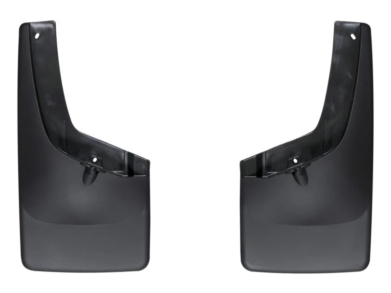 WeatherTech 04-12 Chevrolet Colorado No Drill Mudflaps - Black