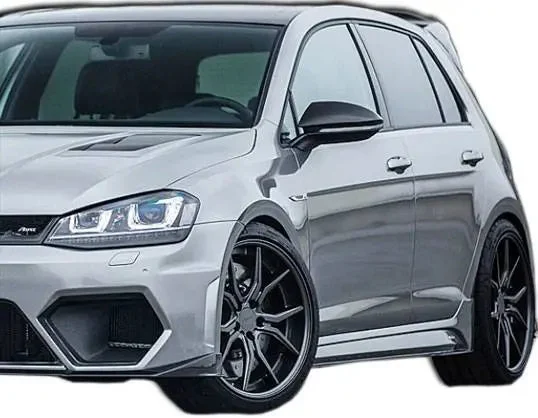 2015-2019 Volkswagen Golf Apex Style Side Skirts