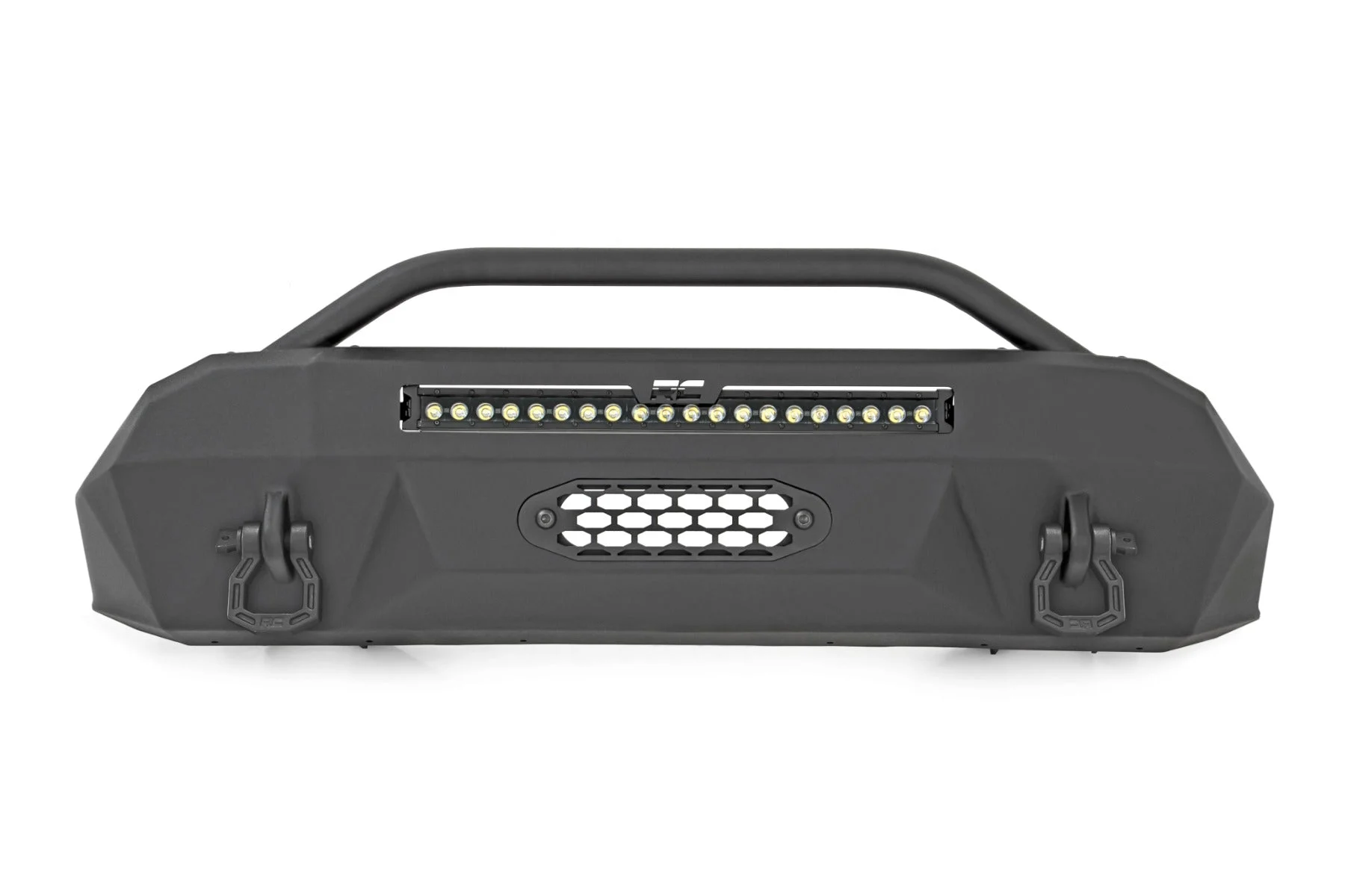 Front Bumper | Hybrid | 20" Blk LED | Toyota Tacoma 2WD/4WD | 2016-2022 | Rough Country | 10718